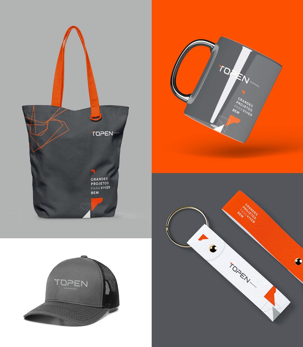 TOPEN branded corporate merchandise collection